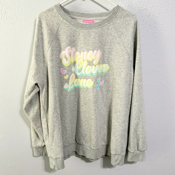 Stony Clover Lane Target sweatshirt gray 1x - Picture 1 of 7